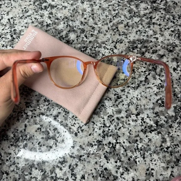 Summer & Rose Zoey Recycled Blue Blockers Glasses - Picture 10 of 10